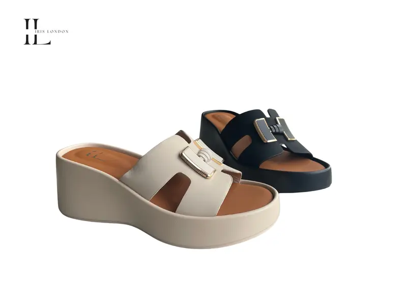 Cocoa - Wholesale brown sandal by Iris London